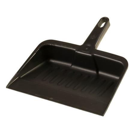 FG200500CHAR Rubbermaid Commercial Products Black Dust Pan for Hygiene