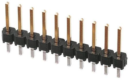90120-0128 Molex C-GRID III 90120, 2.54mm Pitch, 8 Way, 1 Row, Straight Pin Header, Through Hole