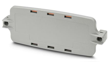 1050382 Phoenix Contact ECS Series Polycarbonate Blanking Plate, 30mm H, 62mm W, 163mm L for Use with ECS