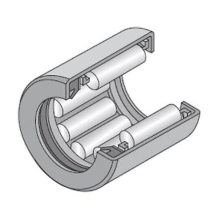 HK1214L-3AS NTN HK1214L/3AS 12mm I.D Needle Needle Roller Thrust Bearing, 18mm O.D