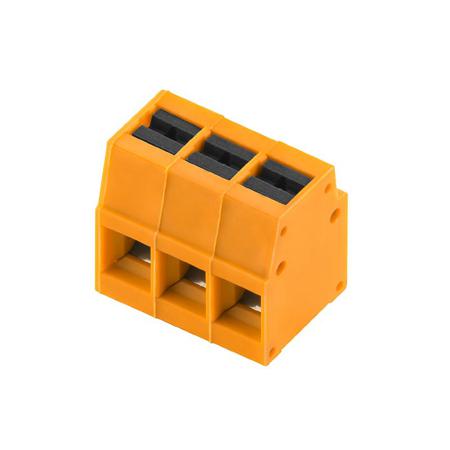 2786540000 Weidmüller  Series PCB Terminal Block, 3-Contact, 5mm Pitch, Push-In, 1-Row, Solder Termination