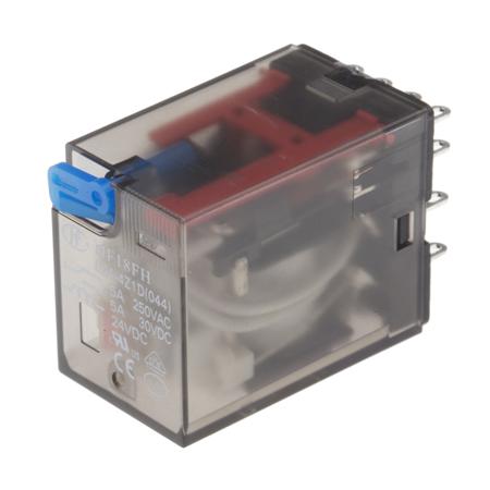 HF18FH0244Z1D Hongfa Europe GMBH Chassis Mount Power Relay, 24V dc Coil, 6A Switching Current, 4PDT