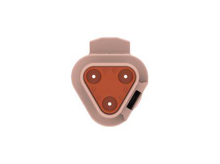 DT04-3P-TN09 TE Connectivity, DT04-3P Automotive Connector Plug Brown Cable 3 Way, Cable Termination