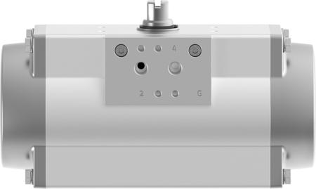 DFPD-80-RP-90-RS30-F0507-R3-EP Festo DFPD Series 8 bar Single Action Pneumatic Rotary Actuator, 90 Rotary Angle, 80mm Bore