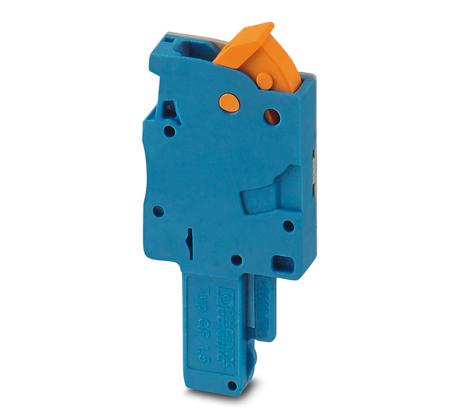 3051250 Phoenix Contact QP Series QP 1,5/ 1 BU Terminal Plug, 1-Way, 17.5A, 24 - 16 Wire, Quick Connect Termination