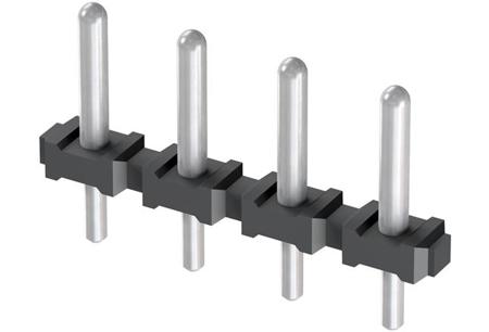 14120416050000 HARTING Har-Flexicon Series Horizontal Through Hole Connector Strip, 4 Contact(s), 5 mm Pitch, 1 Row, Unshrouded