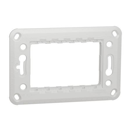 NU7103P Schneider Electric NU Series PBT Bracket for Use with Sockets, 105.5 x 70mm