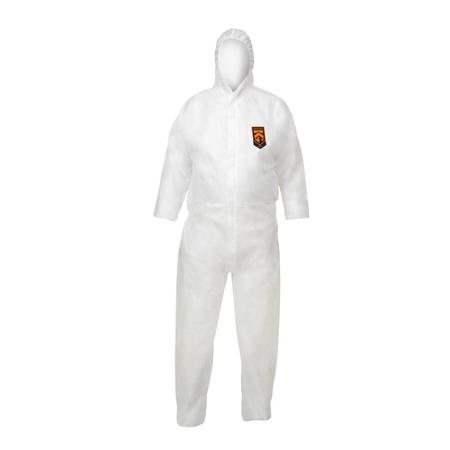 95150 Kimberly Clark White Coverall, S