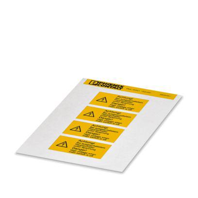 0830461 Phoenix Contact Adhesive Pre-Printed Label. Quantity: 5Sheets