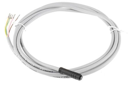 A-K6P-M8-R-G-2M-GY-1-X-A-4 Schmersal , Connection Cable, for Use with BNS 260 Safety Switch