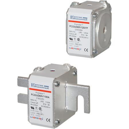 B300082 Mersen 1kA size 33 FF Square Body Fuse, aR, 700V