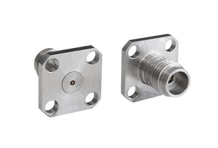 RF185A4JCCA Bulgin Male/Female Flange Mount Circular Coaxial Connector, Jack Screw Termination, Straight Body