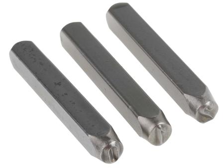 251-788 RS PRO 6mm x 9 Piece Engraving Punch Set, (0 → 9)