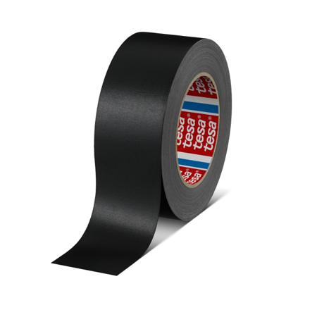 04651-00014-00 Tesa 4651 Cloth Tape, 25m x 50mm, Black