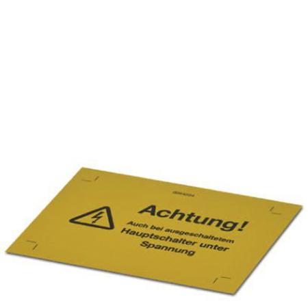 1004500 Phoenix Contact Warning Label