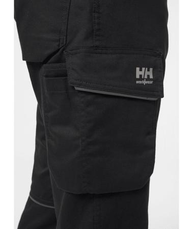 77525_990-C70 Helly Hansen Manchester Black Men's Cotton, Polyester Stretchy Trousers 52in, 132cm Waist