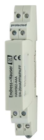 HAW562-AAE Endress+Hauser Single Phase Surge Arrester, 7.5kA, 600V (Volts), DIN Rail Mount