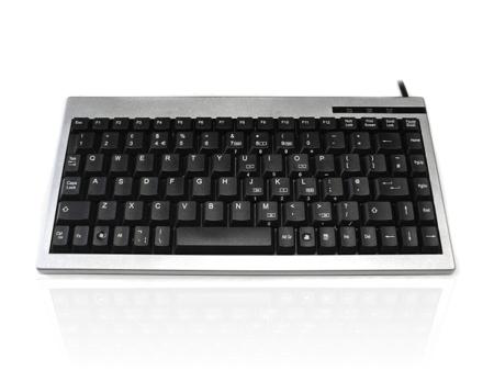 KYBAC595-USBSILV Ceratech  Wired USB Compact Keyboard, QWERTY (French), Silver