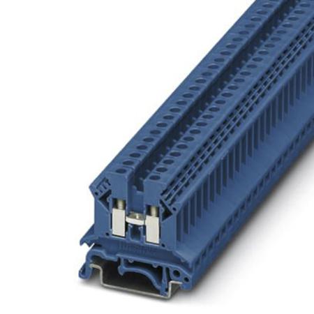 3001048 Phoenix Contact  UK 2.5 B BU Series Blue, 0.2 → 2.5mm², Single-Level, Screw Termination