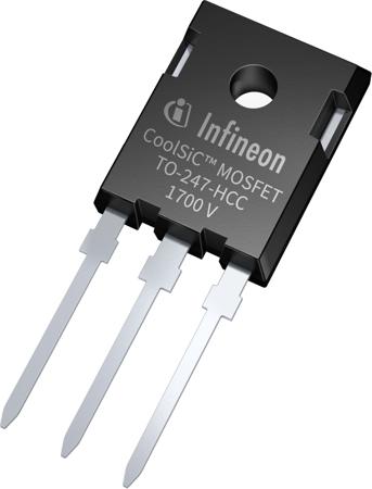 IMWH170R450M1XKSA1 Infineon IMW SiC N-Channel MOSFET, 10 A, 1700 V, 4-Pin PG-TO247-3