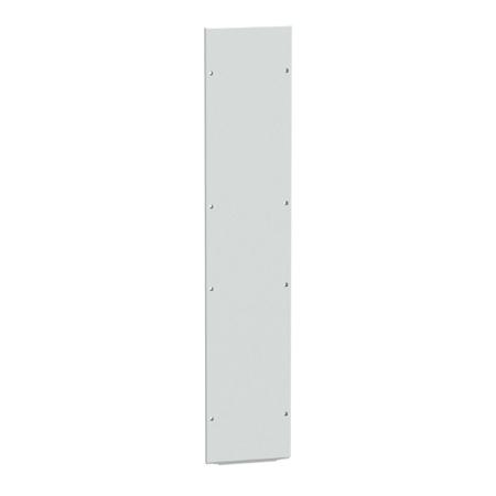 LVS08763 Schneider Electric Prisma Series RAL 9003 White Steel Side Panel, 2000mm H, 400mm D, for Use with PrismaSeT P Enclosure