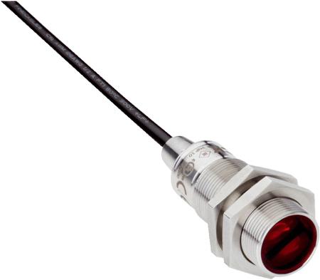 GRTB18S-P1201VS23 Sick Background Suppression Photoelectric Sensor, Cylindrical Sensor, 3 → 250 mm Detection Range