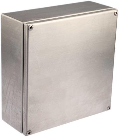 749-1866 Stainless Steel IP66 Junction Box, 200 x 80 x 200mm, Natural