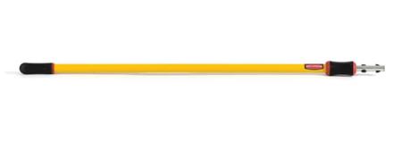 FGQ76500YL00 Rubbermaid Commercial Products Yellow Aluminium Telescopic Handle, 1.22m, for use with Mop Pads