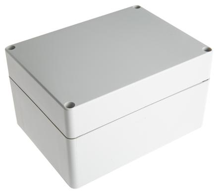 PC-121609-ENCLOSURE Fibox Euronord II Series Grey Polycarbonate Enclosure, IP66, IP67, Grey Lid, 160 x 120 x 90mm