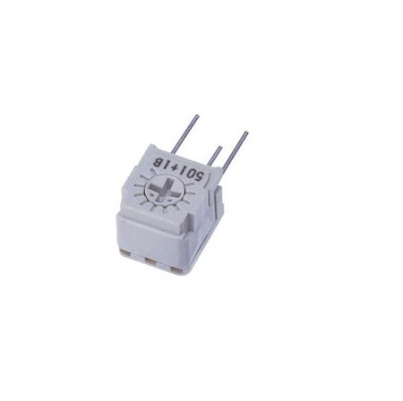 FT-63ETS201 Through Hole Trimmer Potentiometer 0.5W Side Adjust Nidec Components