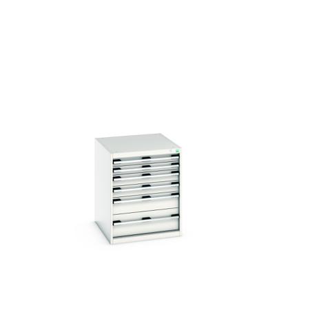 40027019-16V Bott 6 Cabinet, Steel, 800mm x 750mm x 650mm, Light Grey