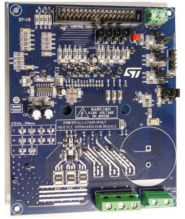STEVAL-IPM10B STMicroelectronics Motor Control Power Board Motor Controller for STGIB10CH60TS-L for Compressors, High-End Power Tools,
