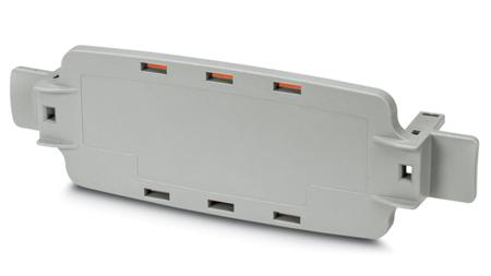 1050386 Phoenix Contact ECS Series Polycarbonate Blanking Plate, 34mm H, 62mm W, 196mm L for Use with ECS