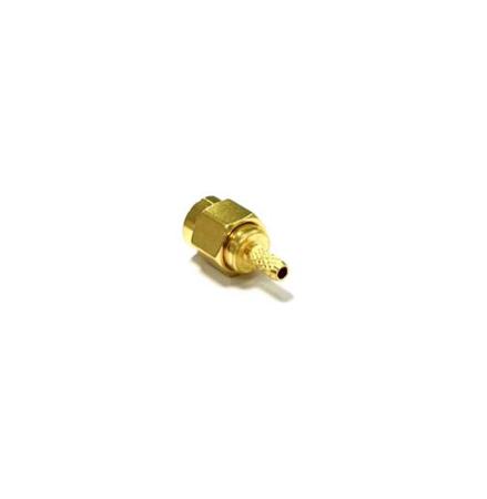 246-9414 RS PRO, Plug Cable Mount SMA Connector, 50Ω, Crimp Termination, Straight Body