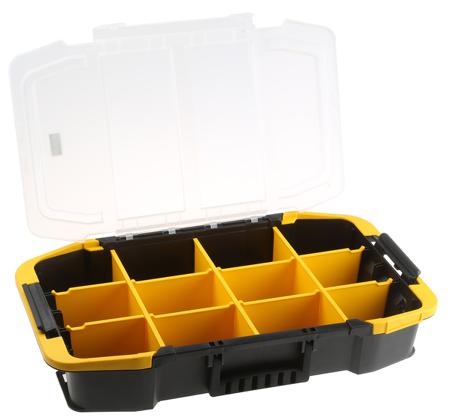 STST1-71962 Stanley 2 Cell Black, Yellow PC, Adjustable Tool Box & Compartment Box Set, 24.7mm x 31mm x 50.7mm