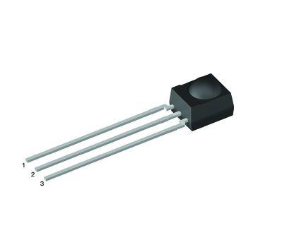 TSOP2438 Vishay , 38kHz IR Receiver ± 45, 45m Range