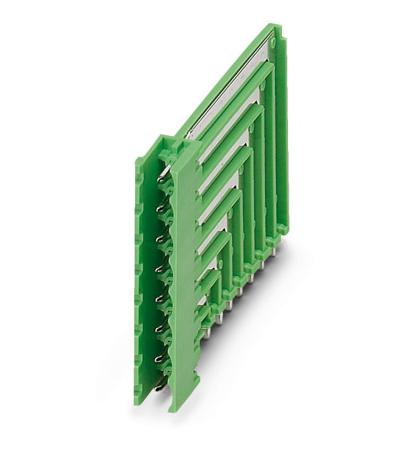 1850440 Phoenix Contact, 5.08mm Pitch, MSTBO 2.5/ 3-GL-5.08, 3 Way, Pluggable Terminal Block, Header, Solder Termination,
