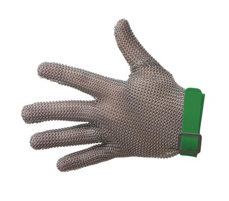 0GCM-132-10-000-00 Manulatex GCM Green Stainless Steel Abrasion Resistant, Cut Resistant Work Gloves, Size XS