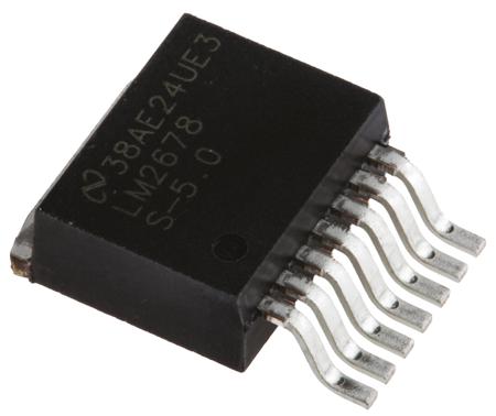 LM2678S-5.0/NOPB Texas Instruments,  Step-Down Switching Regulator, 1-Channel 5A 7-Pin, D2PAK