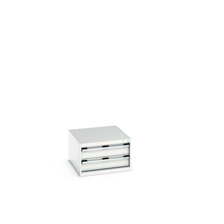 40027108-16V Bott 2 Cabinet, Steel, 400mm x 750mm x 650mm, Light Grey
