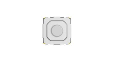 MSLPT5252CL4WTR TE Connectivity Black Round Button Tactile Switch, SPST 50 mA Surface Mount