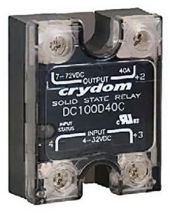 DC60D60C Sensata Crydom Solid State Relay, 60 A Load, Surface Mount, 48 V dc Load, 32 V dc Control