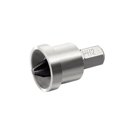 STHT0-16137 Stanley Hexagon Screwdriver Bit, 150 mm Tip, 1/2 in, 3/8 in Drive, Hexagon Drive, 150 mm Overall
