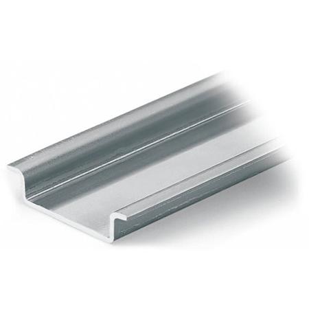 210-505 WAGO Steel Unslotted DIN Rail, Top Hat Compatible, 2000mm x 35mm x 8mm