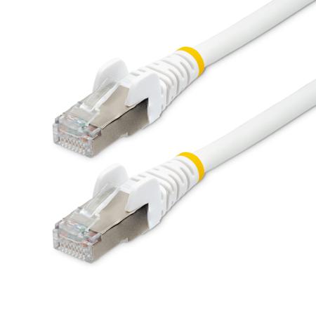 NLWH-750-CAT6A-PATCH StarTech.com Cat6a Cat6a Cable, Braid Shield, White, 7.5m