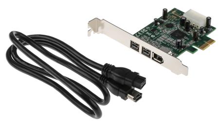 PEX1394B3 StarTech.com 3 Port PCIe Firewire Card