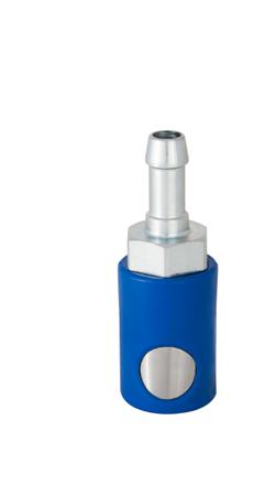 325-449 RS PRO Plastic, Steel Female, Male Pneumatic Quick Connect Coupling, 10mm Hose Barb
