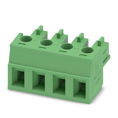 1836095 Phoenix Contact, 5.08mm Pitch, 4 Way, Pluggable Terminal Block, PCB, Plug In Termination,