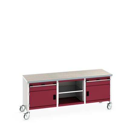 41002123-24V Bott 41002123.24V Portable Sheet Steel Workbench, 840mm x 750mm x 2000mm