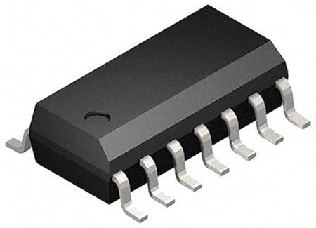74HC74D Toshiba  Dual D Type Flip Flop IC, CMOS, 14-Pin SOIC